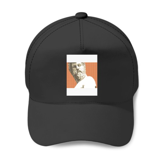 Discover Greek statue 1 - Orange Baseball Caps