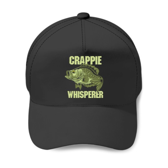 Discover Crappie Fishing Crappie Fishing Shirt Baseball Caps