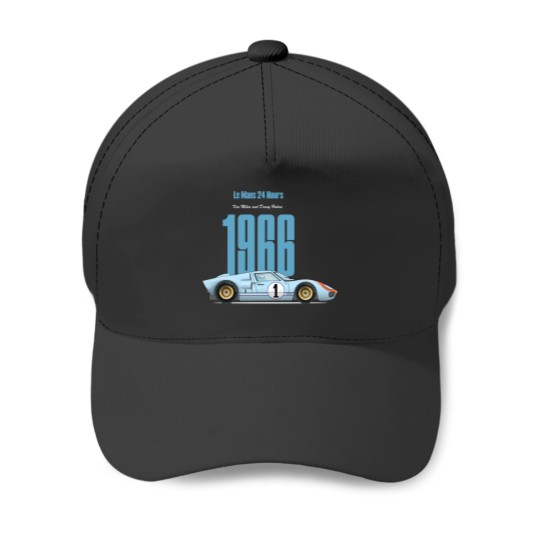 Discover GT40 Ken Miles 1966 Baseball Caps