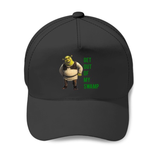 Discover Get out of my swamp Baseball Caps