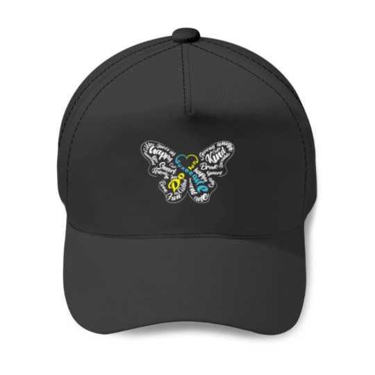 Discover Down Syndromess Awareness Baseball Caps