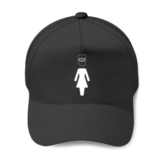 Discover Welder Women Girl Welding Mask Essential Baseball Caps