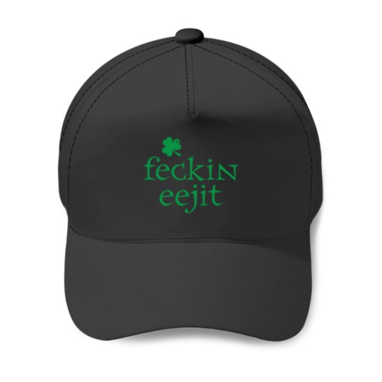 Discover Feckin Eejit Baseball Caps