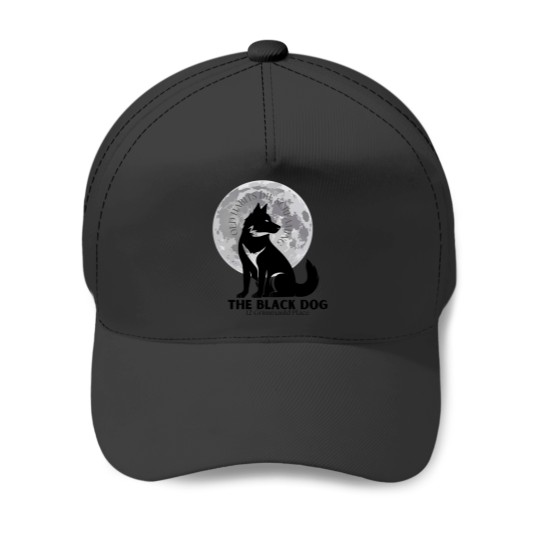 Discover The Black Dog Baseball Caps