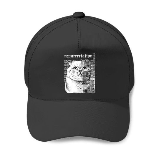 Discover Vintage Reputation Cat Baseball Caps, Reputation Karma Baseball Caps