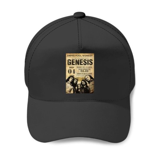 Discover Genesis Band Baseball Caps