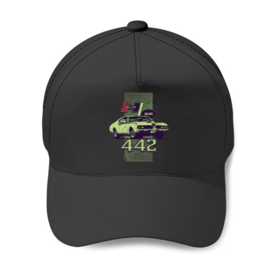 Discover 1969 Hurst-Olds 442 Baseball Caps