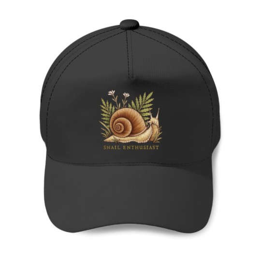 Discover Cute Snail Cottagecore Baseball Cap