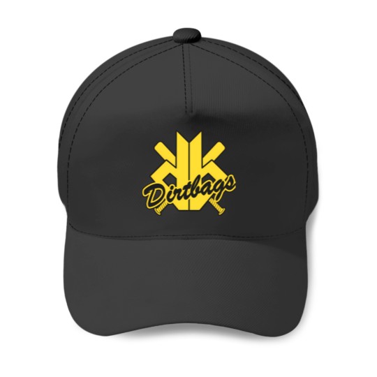 Discover Dirtbags Team Logo Baseball Caps