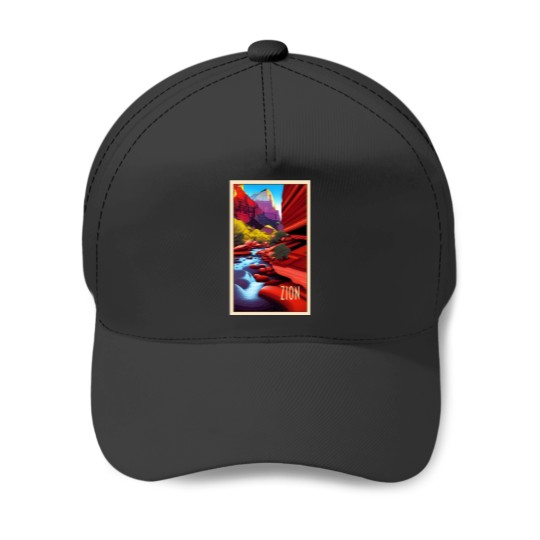Discover Awesome Zion National Park Baseball Caps