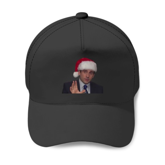 Discover A Micheal Scott Christmas Baseball Caps