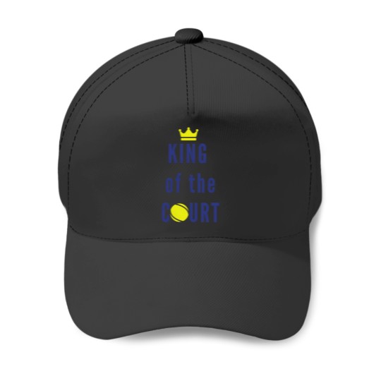 Discover King Of The Court Tennis Lover Tennis Balls Baseball Caps