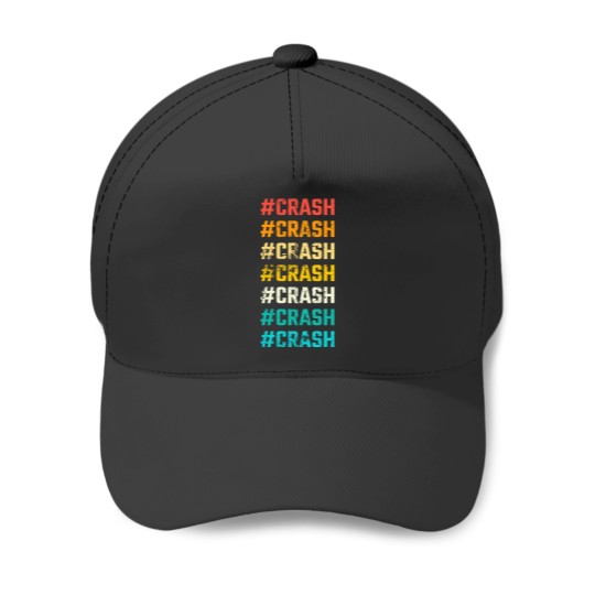 Discover Hashtag Crash Crash Baseball Caps