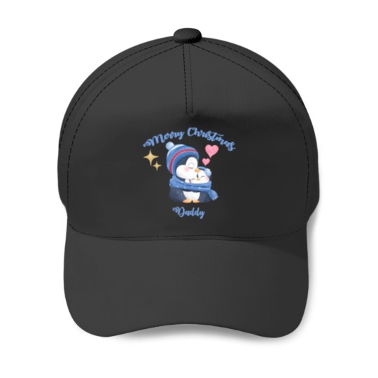 Discover Cute Penguin Merry Christmas- Merry Christmas Daddy Baseball Caps