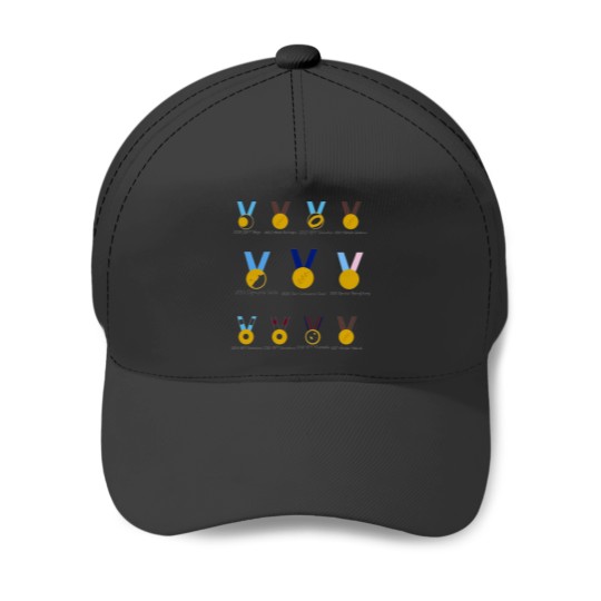 Discover Yuzuru Hanyu Medal Collection 4686 Baseball Caps