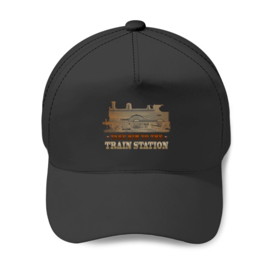 Discover Take Him To The Train Station YStone Rip Wheeler Baseball Caps