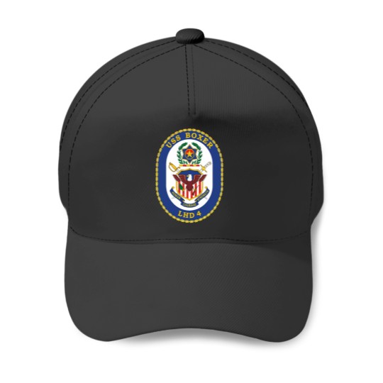 Discover USSss Boxer LHD4 Logo Baseball Caps
