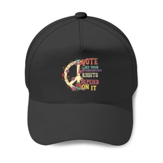 Discover vote t women feminist grandma mom mor Baseball Caps