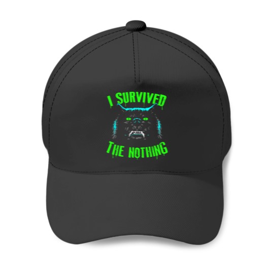 Discover Gmork I Survived The Nothing Neverending Vintage 80s Story Baseball Caps