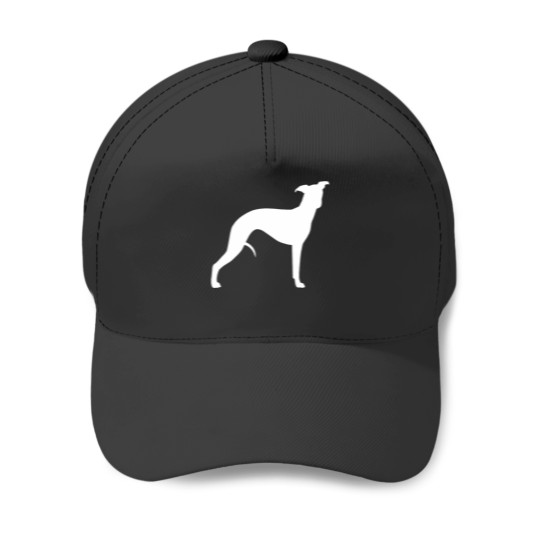 Discover Whippet Silhouettes Baseball Caps
