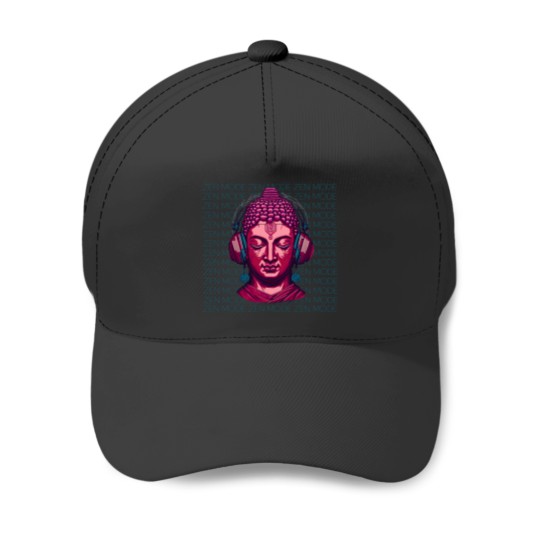Discover Zen mode buddha, digital art. Baseball Caps