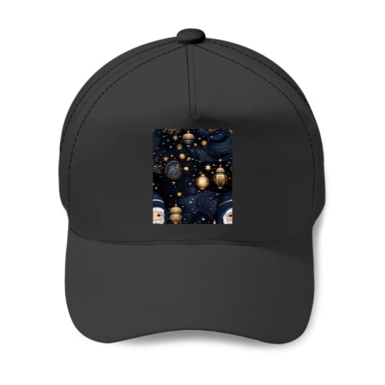 Discover Christmas Patterns - Colorful Christmas Tree Decorations Baseball Caps