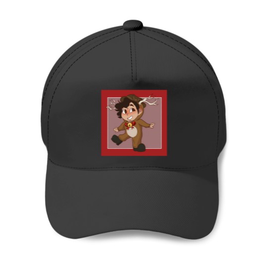 Discover Illinois Holiday Reindeer Baseball Caps
