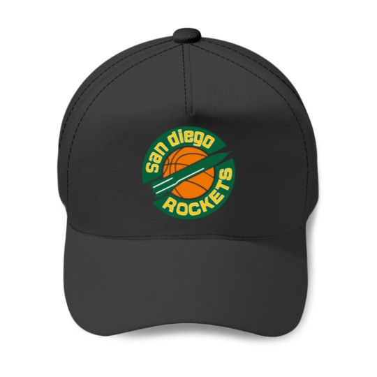 Discover san diego rockets vintage basketball vintage logo Baseball Caps