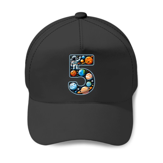 Discover 5 Year Old Astronaut Outer Space 5th Birthday Bo Baseball Caps