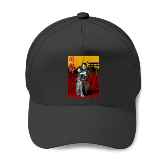 Discover Yojimbo - Toshiro Mifune Baseball Caps