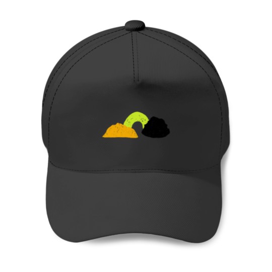 Discover Rock climbing hold landscape Baseball Caps