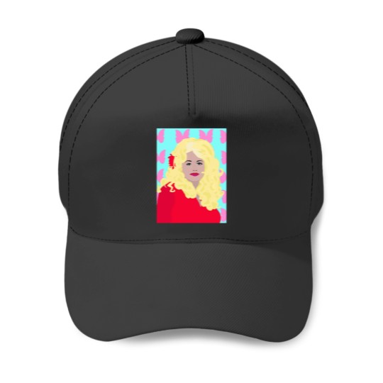 Discover Dolly Partonss popart Graphic Baseball Caps