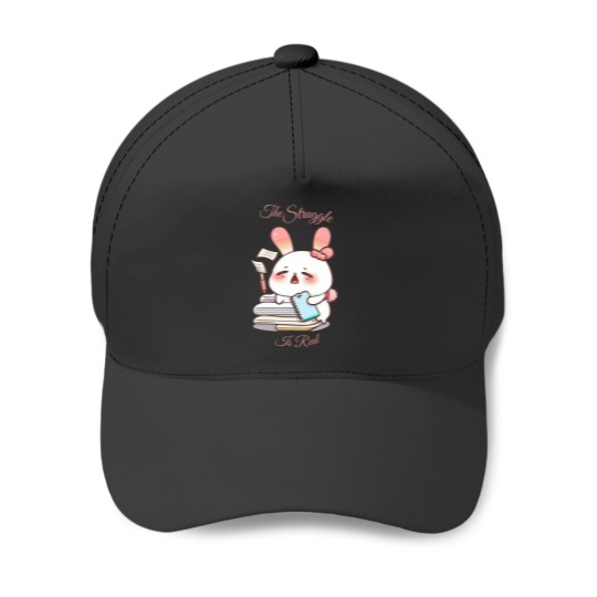 Discover The Struggle is real Baseball Caps