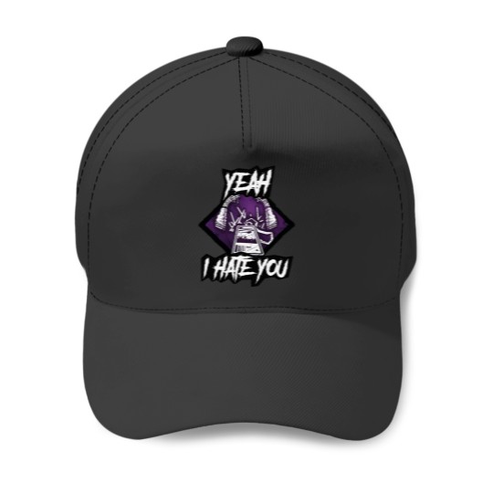 Discover Yeah I hate you No Way Out killer perk DBD Dead by Daylight Baseball Caps