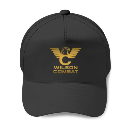 Discover wilson combat golden logo Baseball Caps