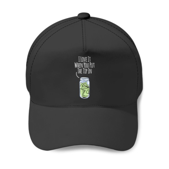 Discover I Love It When You Put The Tip In For Bartender Baseball Caps