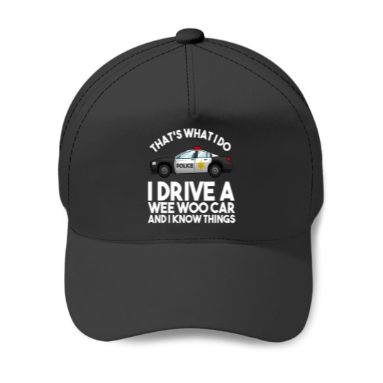 Discover Funny Police Officer Gift For Cop Law Enforcement Men Women Baseball Caps