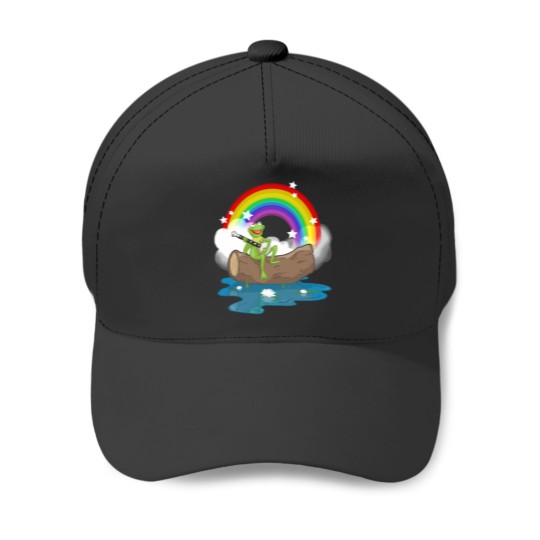 Discover The Rainbow Connection Baseball Caps