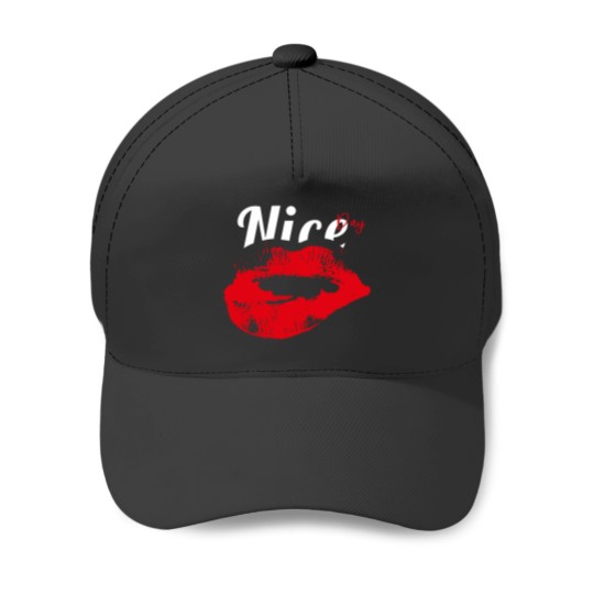 Discover Nice day white Baseball Caps