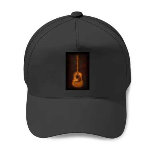 Discover The Old Guitar Baseball Caps