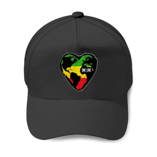 Discover The Bob One Love World Baseball Caps