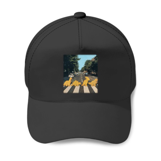 Discover Dinosaur chicken nuggets nuggie road Baseball Caps