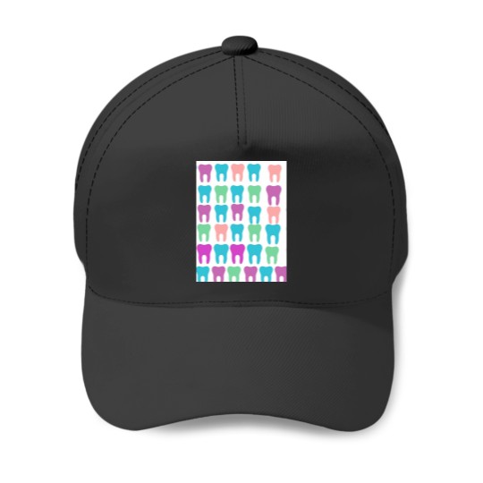 Discover Dental colorGraphic Baseball Caps