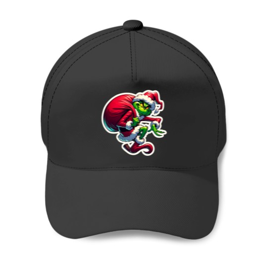 Discover Cute Funny Character Christmas Baseball Cap - Fun Xmas Design
