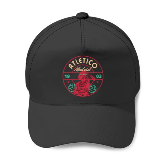 Discover Vintage Atleti Soccer Baseball Caps