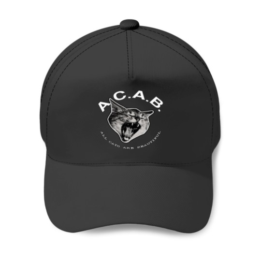 Discover ACAB All Cats Are Beautiful Baseball Caps