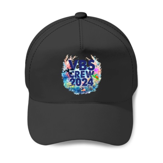 Discover VBS Crew 2024 SCUBAss Divingss Underwater Vacation Bible School Baseball Caps