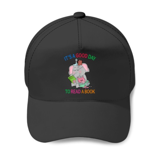 Discover Its A Good Day To Read A Book Funny Book Lover Baseball Caps