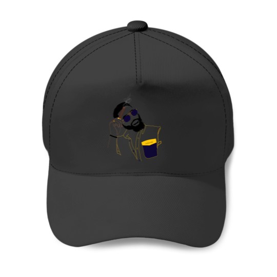 Discover Man With Beard And Cigar Baseball Caps