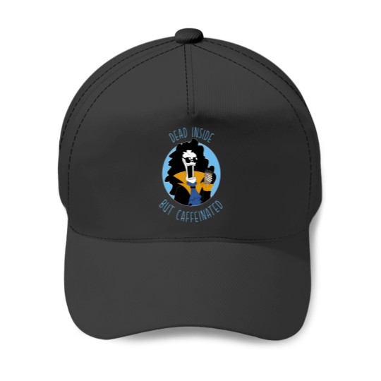 Discover Dead inside but caffeinated - brook from one piece Baseball Caps